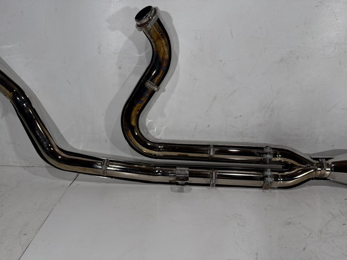 2006 Harley Street Glide Touring FLHX Exhaust Header Pipe Muffler COBRA