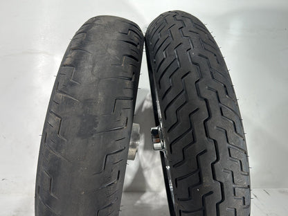 2013 Harley Heritage Softail Classic FLSTC OEM Front Rear Wheel Rim Tire Spoked