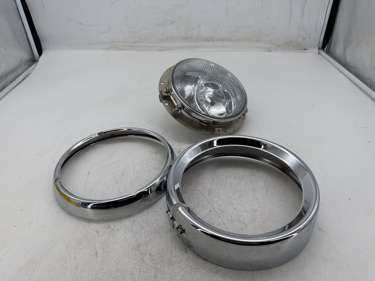 07 Harley Electra Glide Touring CVO Eagle Headlight Headlamp Head Light Halogen