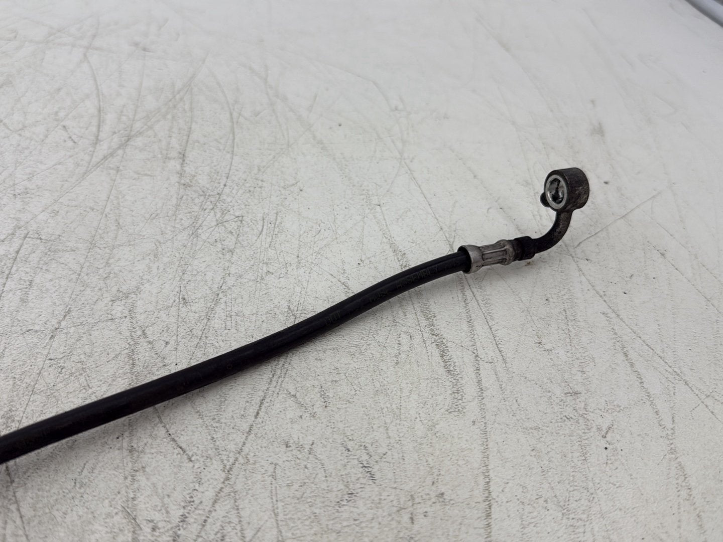 2011 Harley Street Glide Touring FLHX OEM Rear Brake Hose Line Pipe ABS