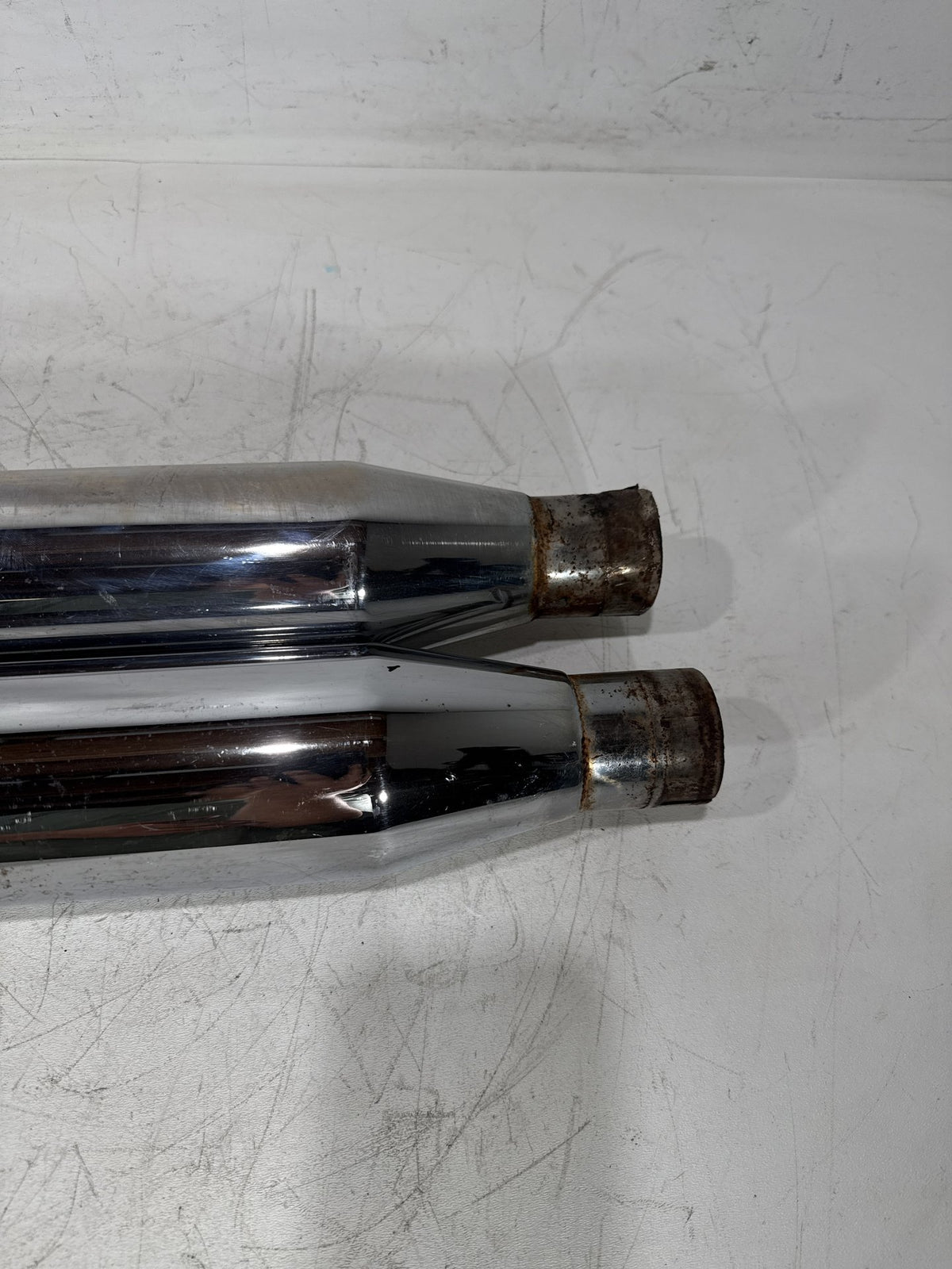 2011 Harley Street Glide Touring FLHX Exhaust Muffler Silencer Slip On Rinehart