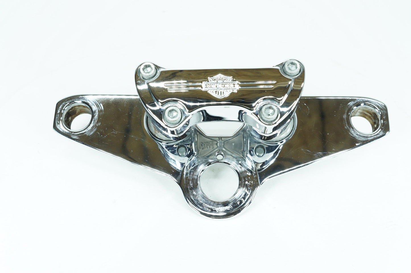 1999 - 2006 Harley-Davidson Dyna Wide Glide Front Fork Upper Triple Tree Clamps  	45672-80B