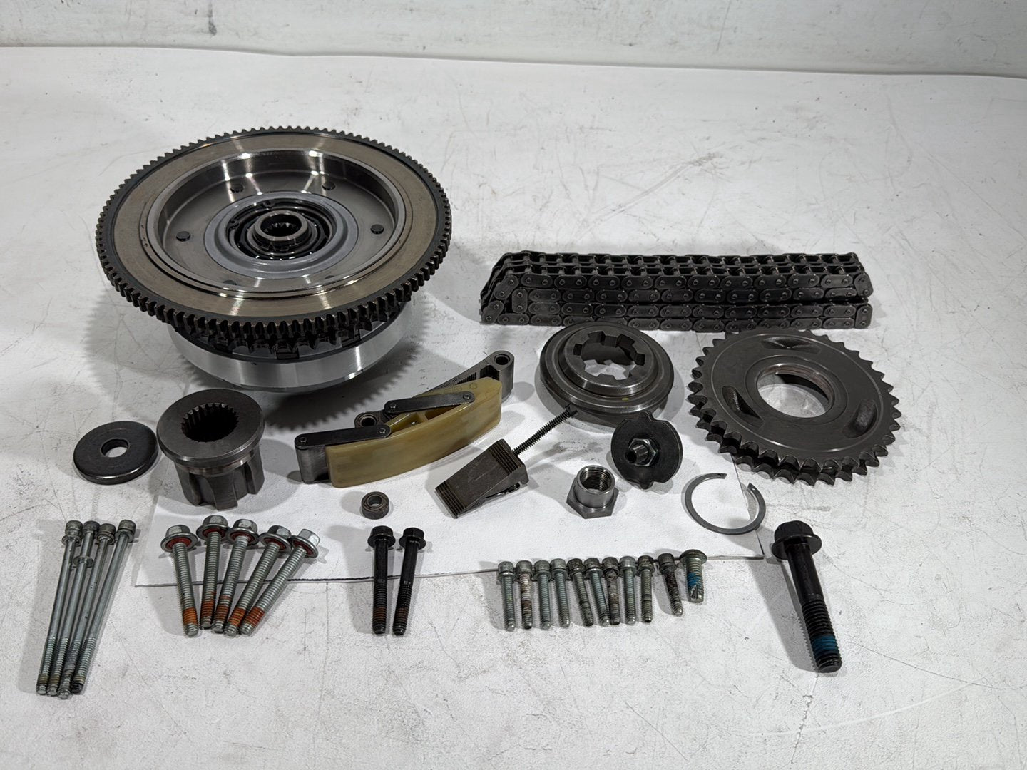 2008 Harley Dyna Fat Bob FXDF OEM Clutch Basket Chain Tensioner Kit
