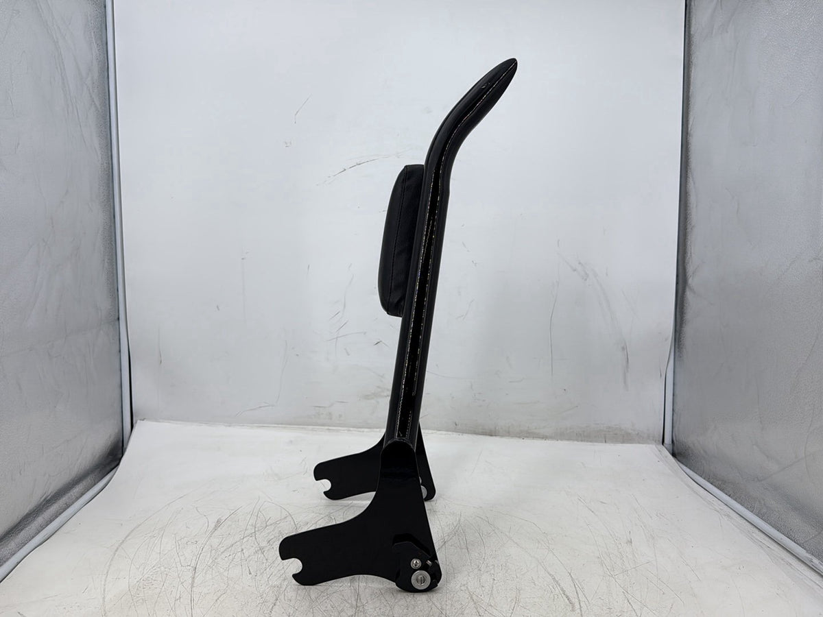 07 Harley Electra Glide Touring Ultr OEM Rear Sissy Bar w/ Backrest Cushion Pad