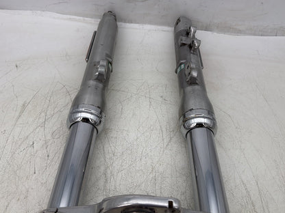 2007 Harley Dyna Street Bob FXDBI OEM Front Triple Tree Set & LH RH Fork Legs Sliders