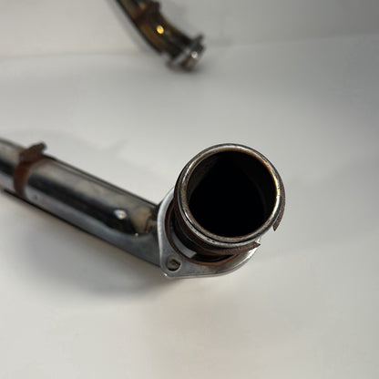 1986 - 2003 Harley-Davidson Sportster Hugger 883 Exhaust Header Pipes Muffler  	65569-86A