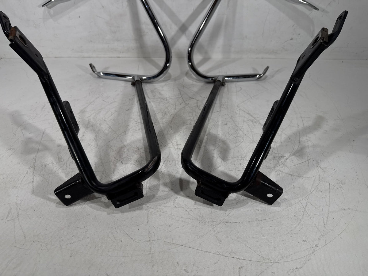 2012 Harley Electra Touring Ultra OEM Rear Left Right Saddlebag Guard Rails Bar
