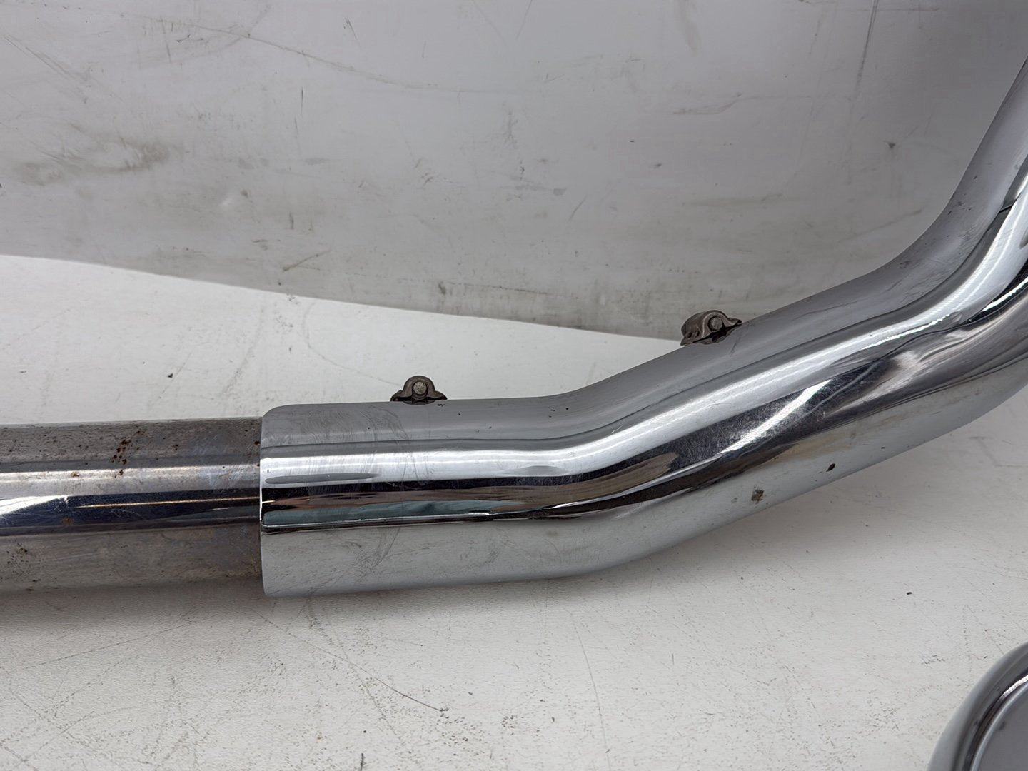 2000 Harley Softail FLSTC Heritage Classic OEM Exhaust System Header Pipe