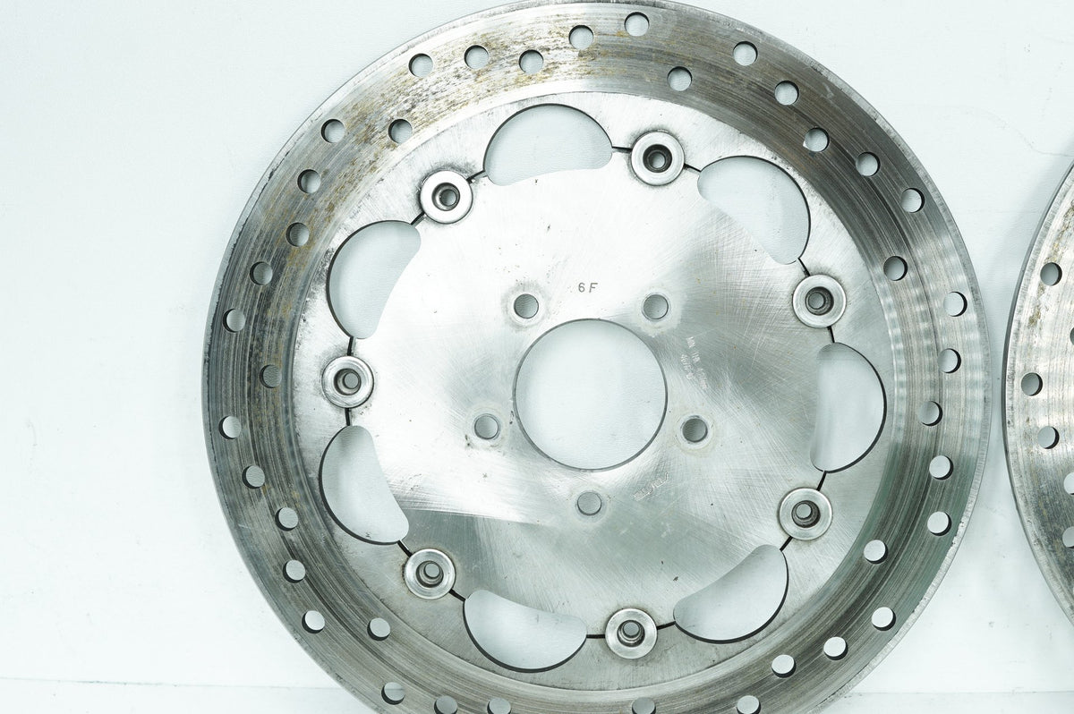 Front Brake Rotors Disc Pair, 46717-10, 2016, Harley-Davidson, Dyna, Low Rider, FXDL