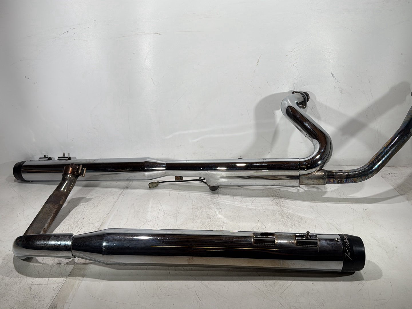 2012 Harley Street Glide Touring FLHX OEM Exhaust Header Pipes Muffler
