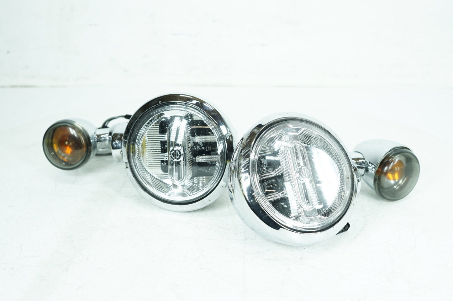 2007 - 2016 Harley-Davidson Touring CVO Electra Screamin Eagle Front Left Right Turn Signal Indicators 69460-06