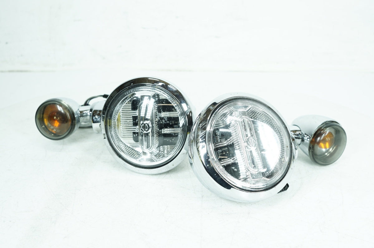 2007 - 2016 Harley-Davidson Touring CVO Electra Screamin Eagle Front Left Right Turn Signal Indicators 69460-06