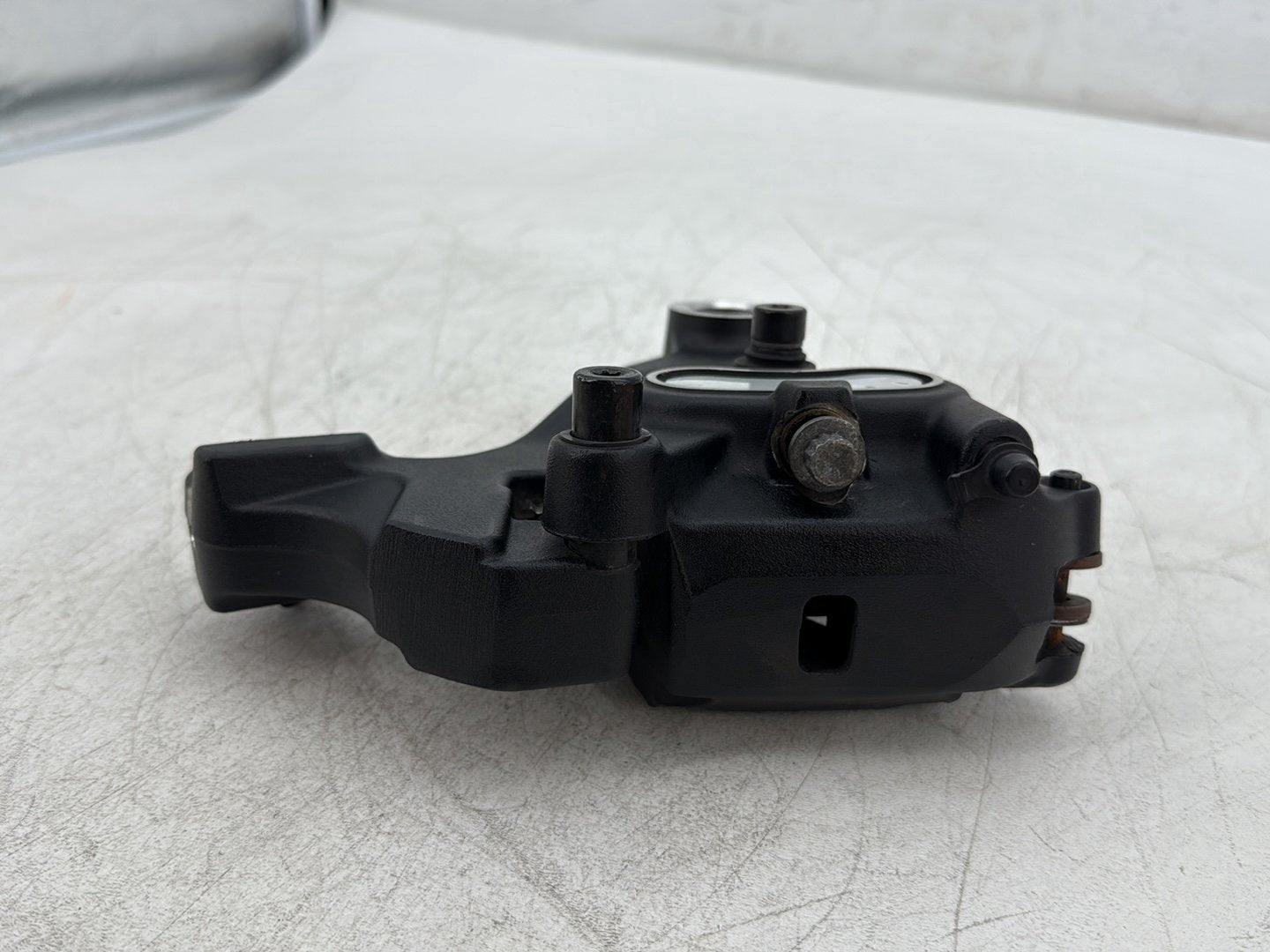 2010 Harley Dyna Fat Bob FXDF OEM Rear Back Brake Caliper w/ Bracket