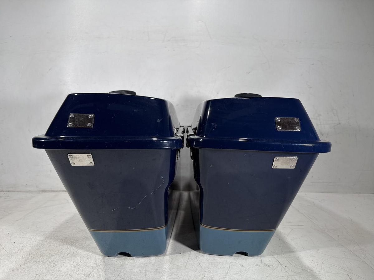 2011 Harley Electra Glide Touring Police OEM Left Right Saddlebags Luggage NOKey
