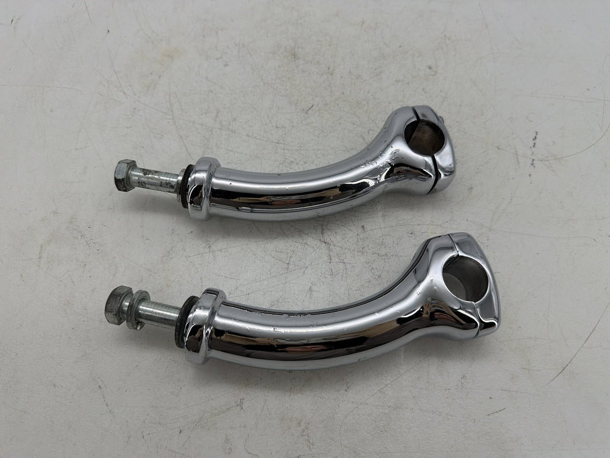 2001 Harley Softail Deuce FXSTD OEM Front Handlebar Risers Riser