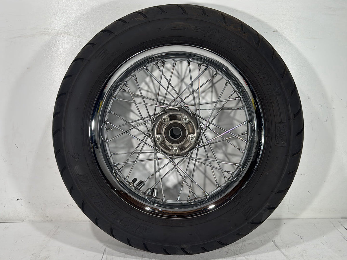 2005 Harley Electra Glide Touring Ultra OEM Front Wheel Rim Tire Spoked 16"