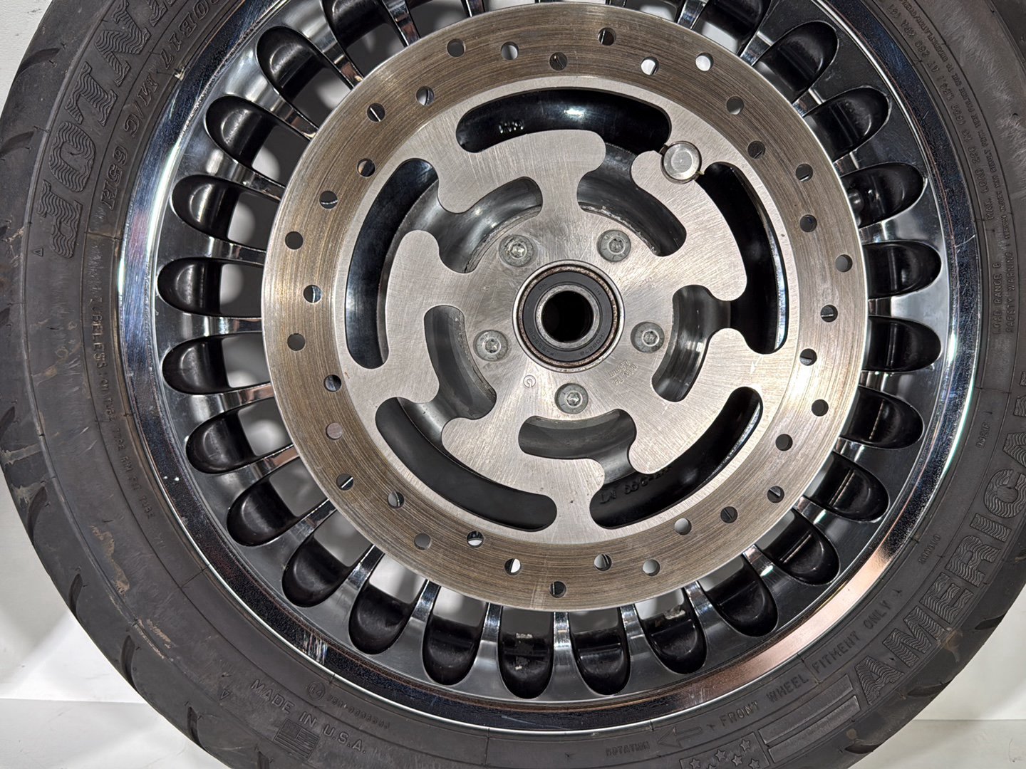 2007 - 2016 Harley-Davidson Touring Electra Glide Ultra Front & Rear Wheel Rim Tire 42196-10 , 42195-10