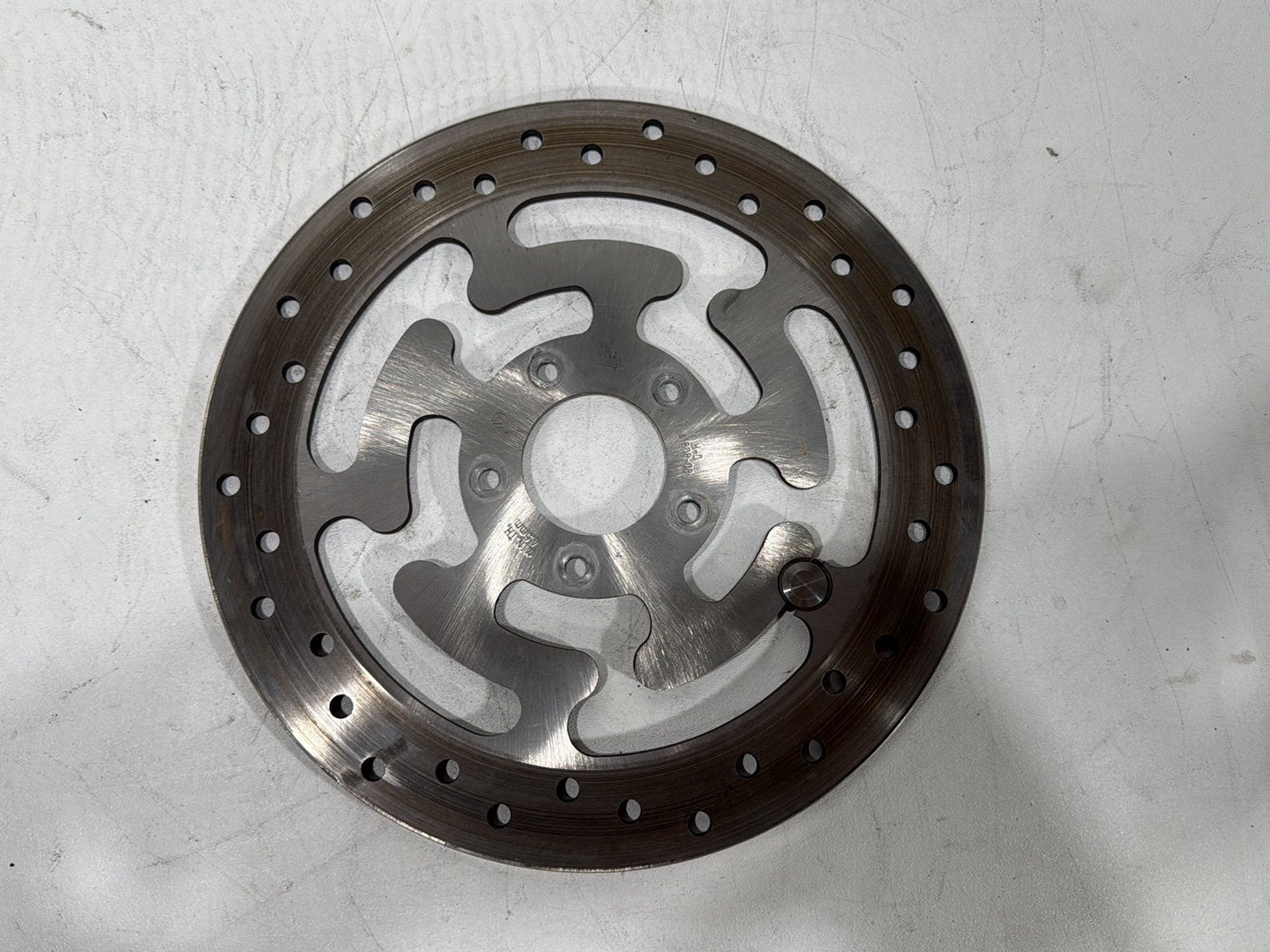 2010 Harley Street Glide Touring FLHX OEM Front Brake 1 Rotor Disc