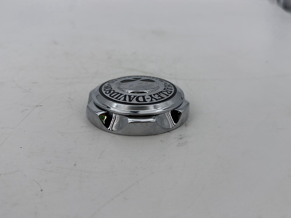 2009 Harley Sportster XL1200C 1200 Fuel Gas Tank Cap Bushing Hub Willie G SKULL