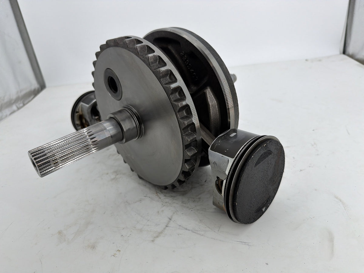 16 Harley Touring Street Glide OEM Twin Cam Engine Crank Shaft Flywheel Pistons