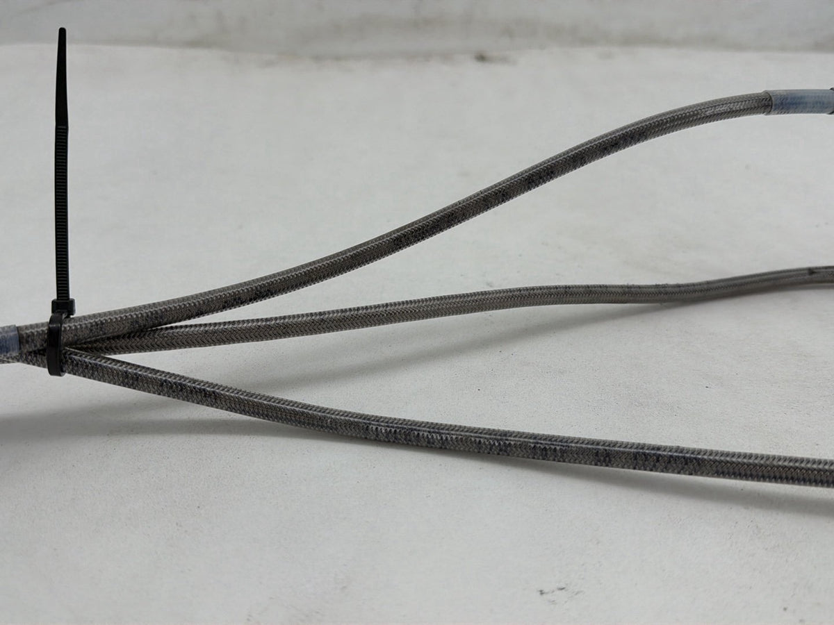 2007 Harley Street Glide Touring FLHX OEM Front Brake Hose Line Pipe