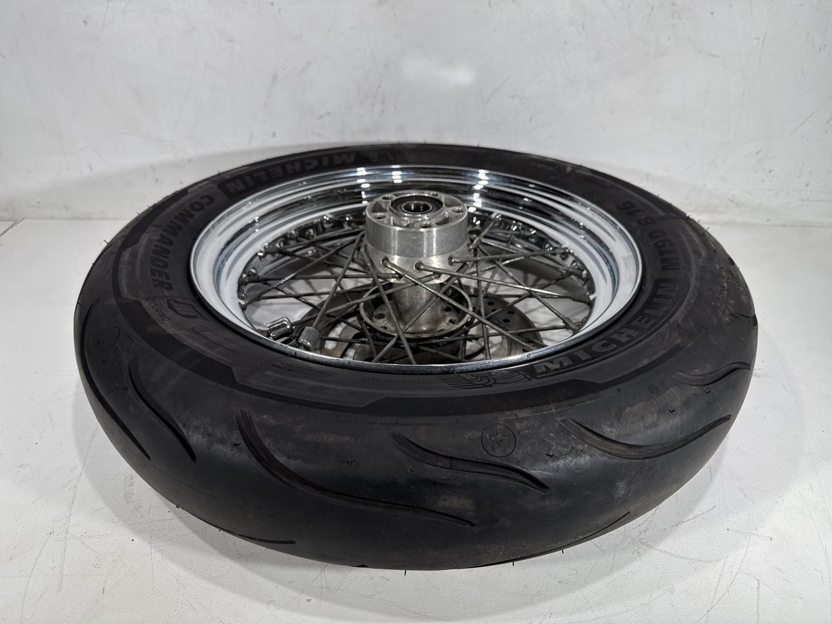 2003 Harley Road King Touring Classic OEM Rear Wheel Rim Tire Spoked MT90B16 16"
