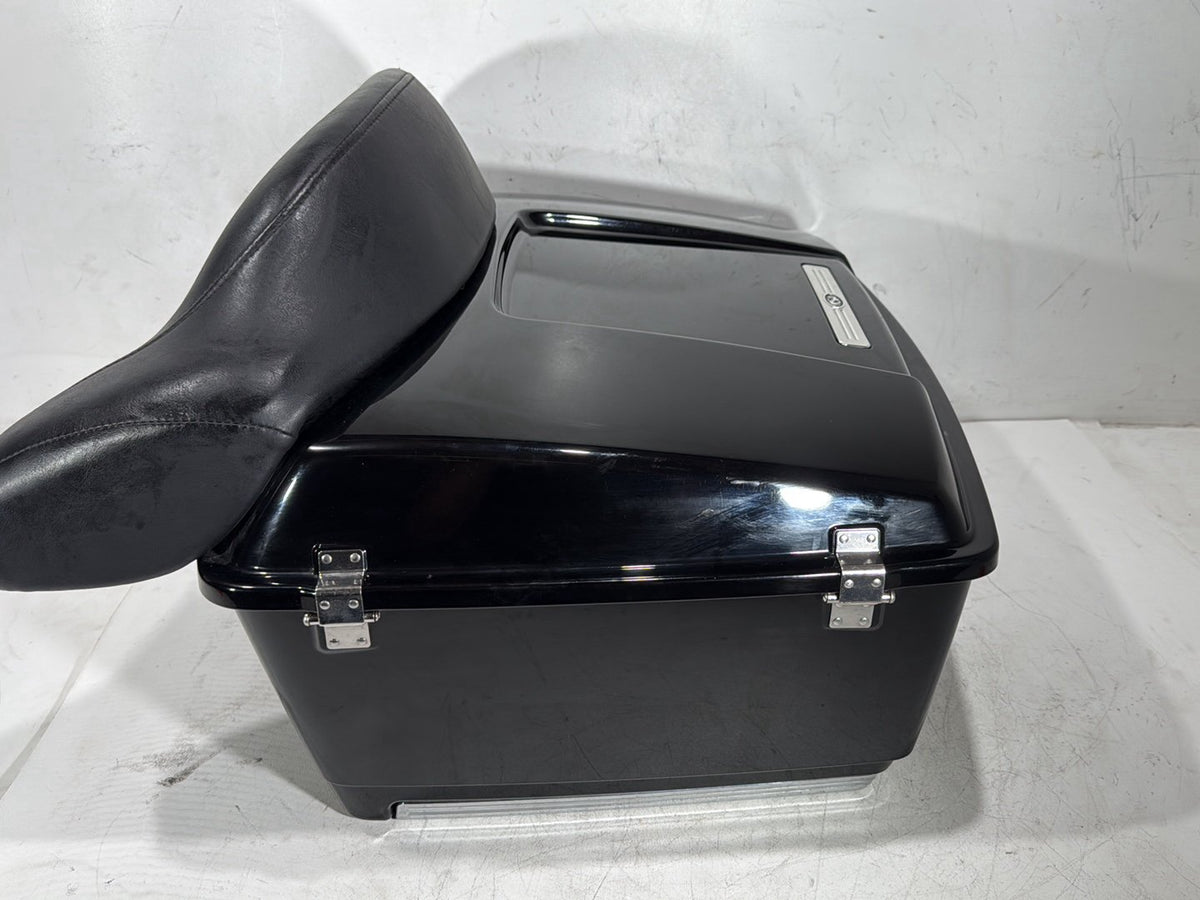 2010 Harley Street Glide Touring FLHX OEM Pass Backrest Tour Pak Luggage NOKey