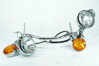 1999 - 2006 Harley-Davidson Touring Electra Glide Classic Front Turn Signal Indicators Aux Light Bar 68712-94A