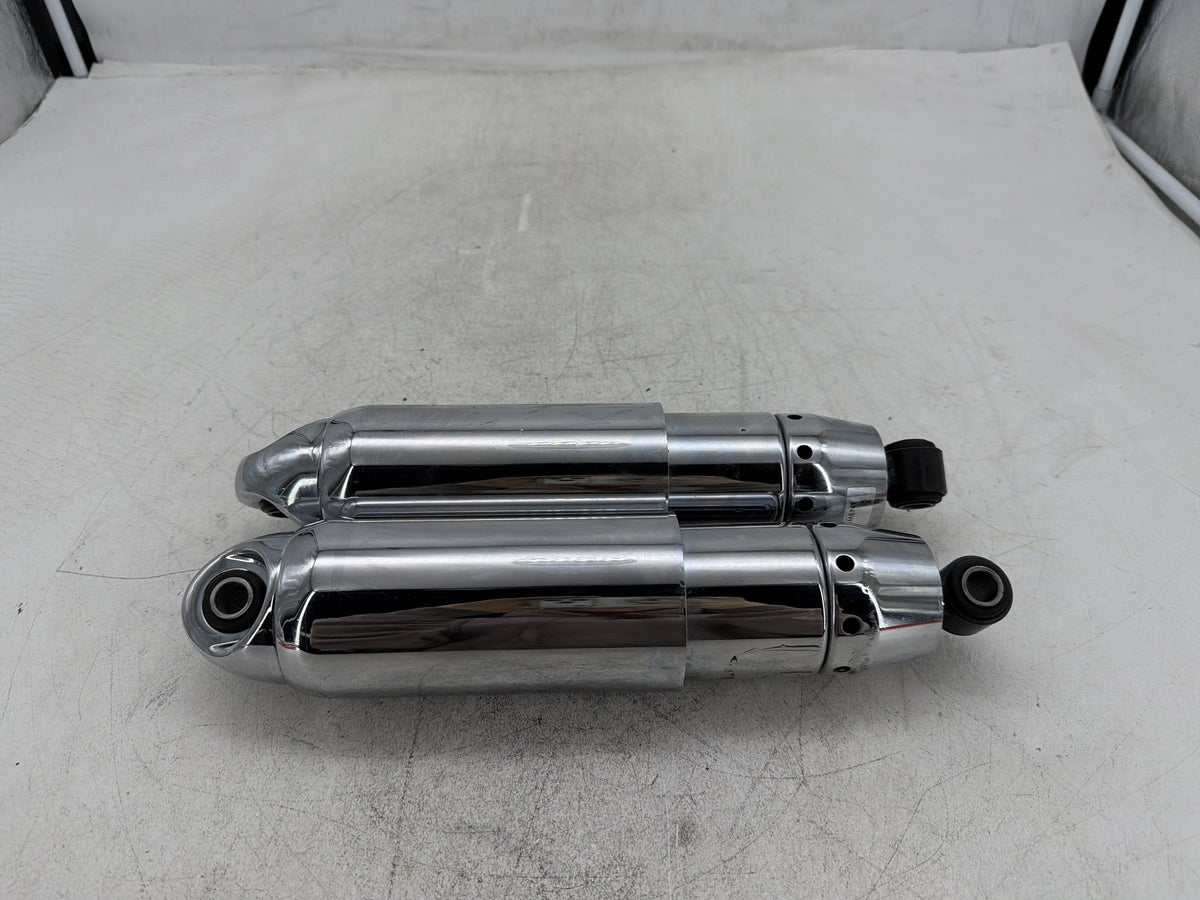 2012 Harley Dyna Fat Bob FXDF 103 OEM Rear Left Right Shock Absorbers 12"