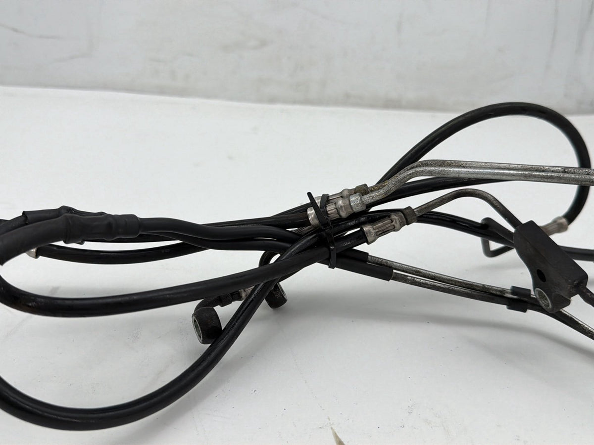 2008 Harley Electra Glide Ultra FLHTCU Front Brake Hose Line Pipe ABS OEM
