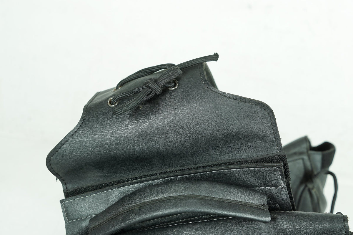 2015 Harley Dyna FXDB Street Bob OEM Rear Left Right Saddlebags Luggage Leather