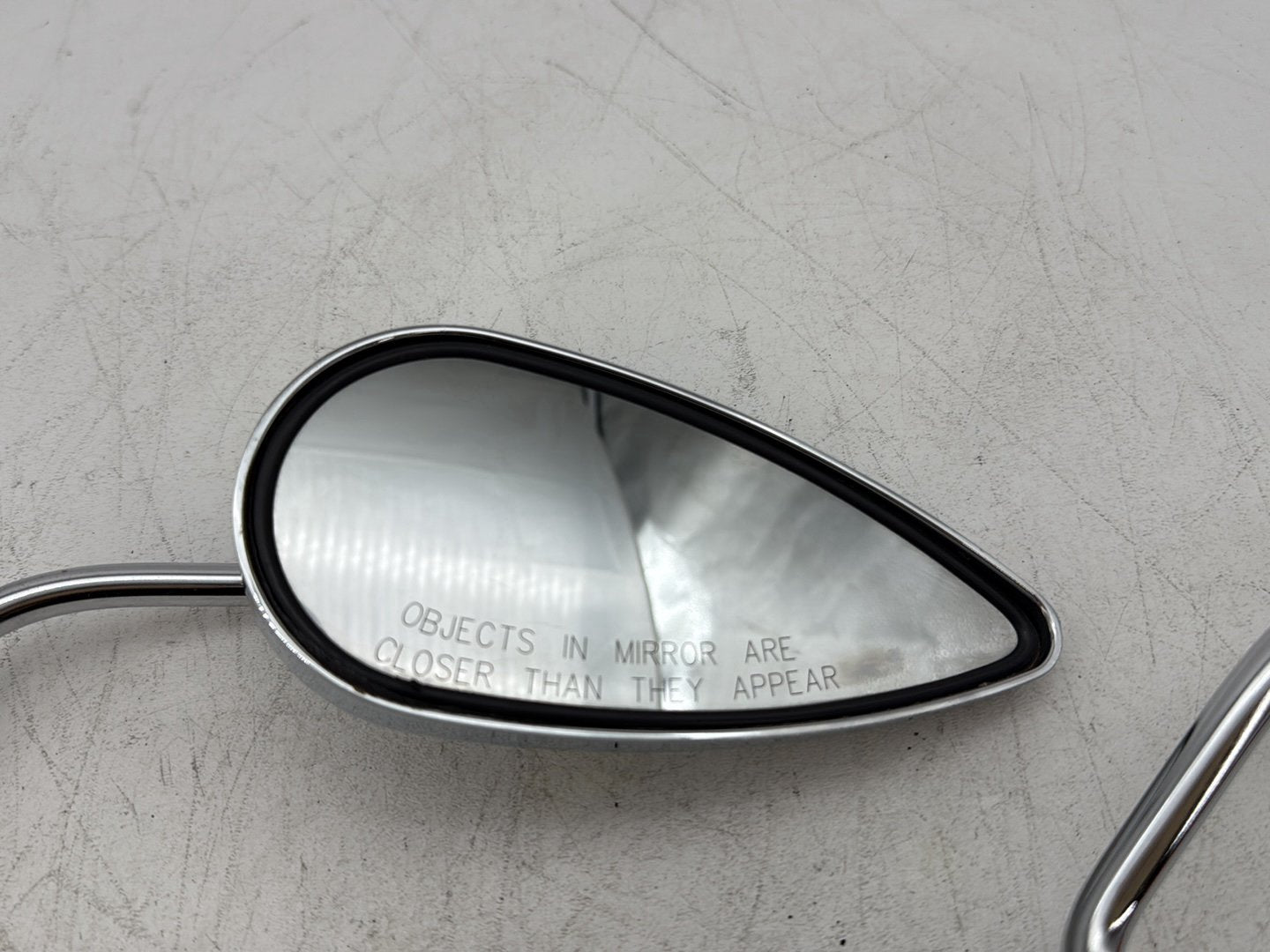 2000 Harley Dyna FXDWG Wide Glide OEM Left Right Rear View Mirror