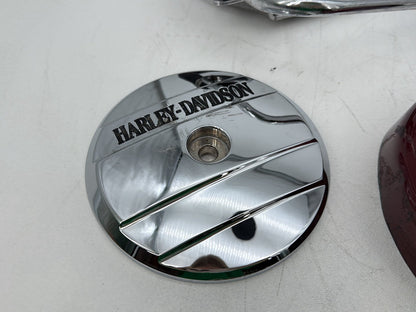 00 Harley Touring Electra Glide Classic OEM Air Filter Cleaner Backplate Cover