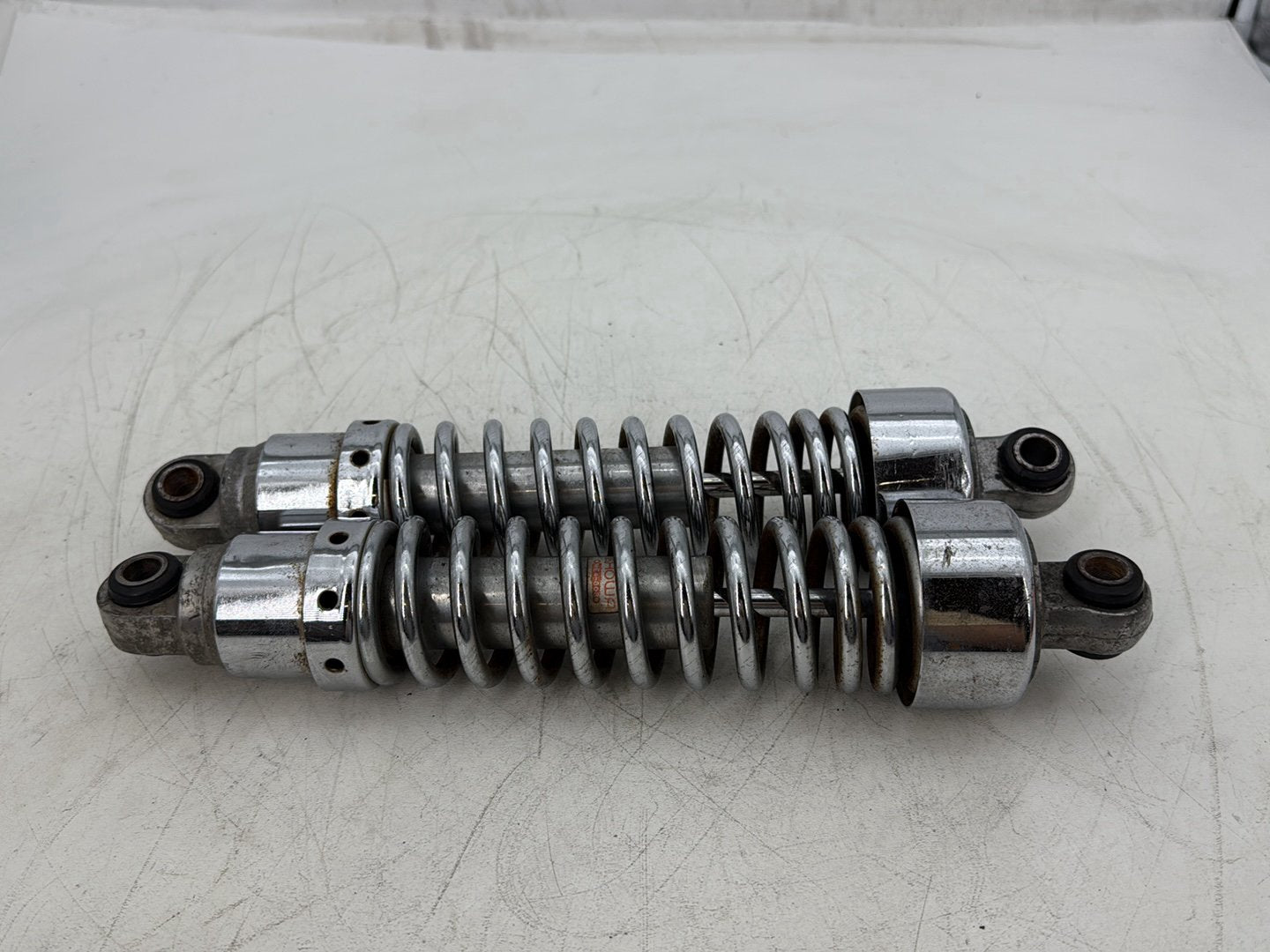2008 Harley Sportster XL883L 883 Low OEM Rear Left Right Shock Absorbers 13.5"
