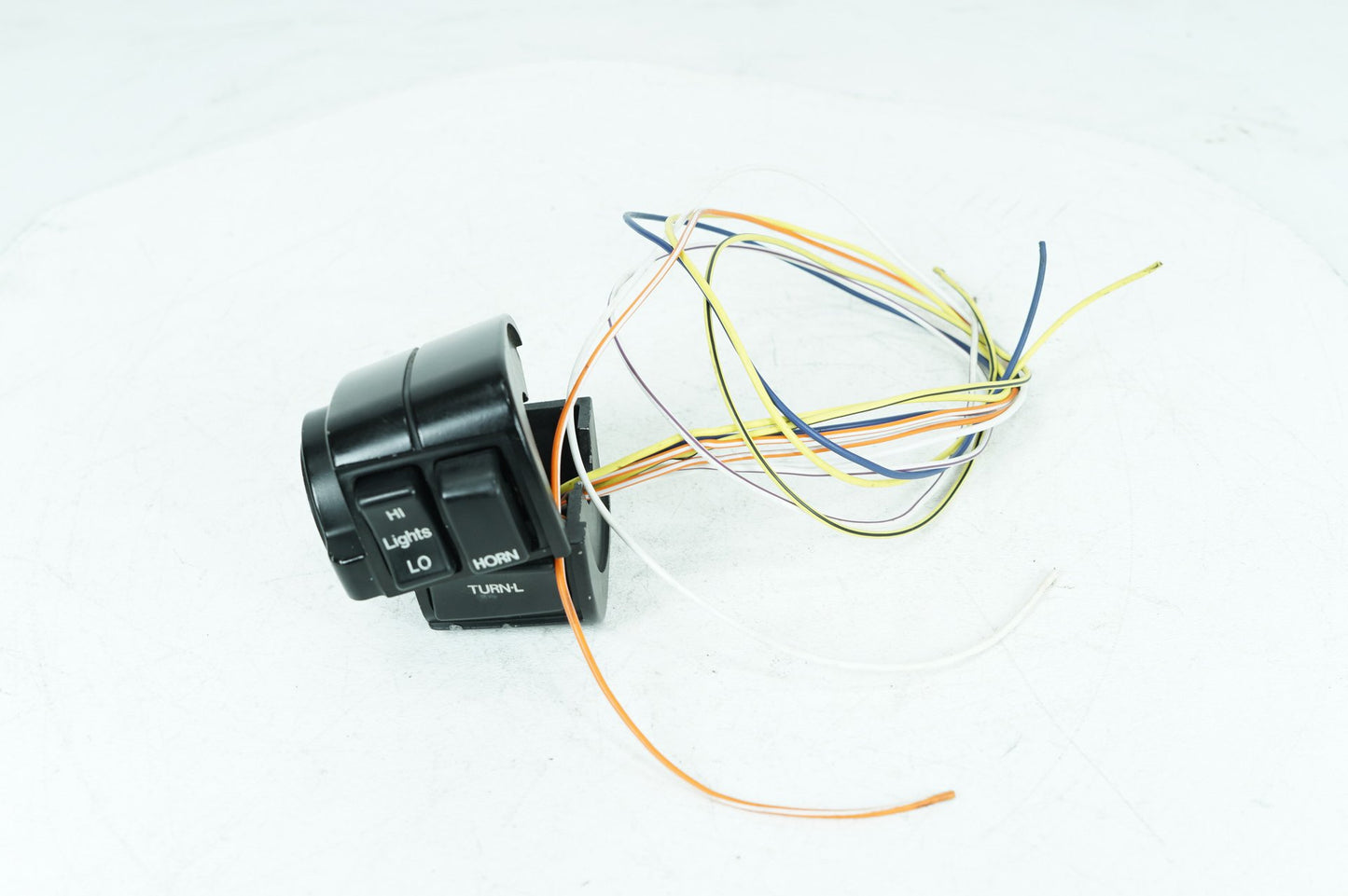 1983 - 1998 Harley-Davidson Dyna Low Rider Left Turn Signal Headlight Switches Controls 70218-87A