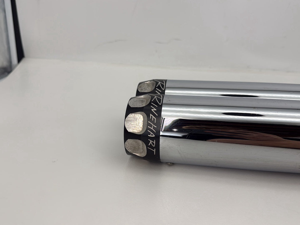14 Harley Sportster XL883 883 SuperLow Exhaust Muffler Silencer Slip On RINEHART