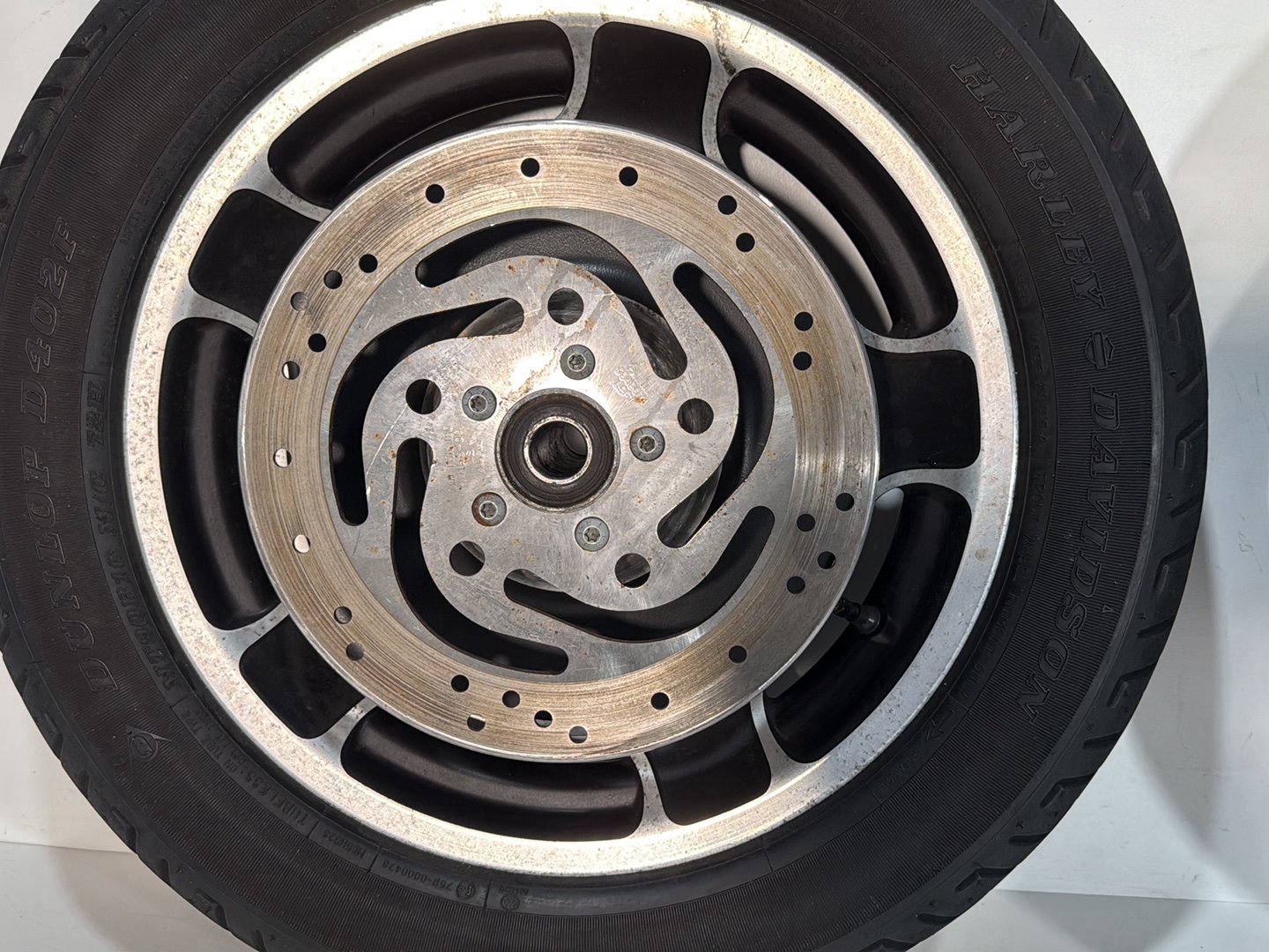 2007 - 2012 Harley-Davidson Touring Street Glide Front & Rear Wheel Rim Tire Airstrike