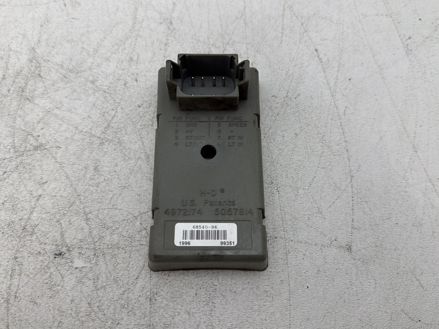 2000 Harley Dyna FXDWG Wide Glide OEM Turn Signal Computer Module TSM