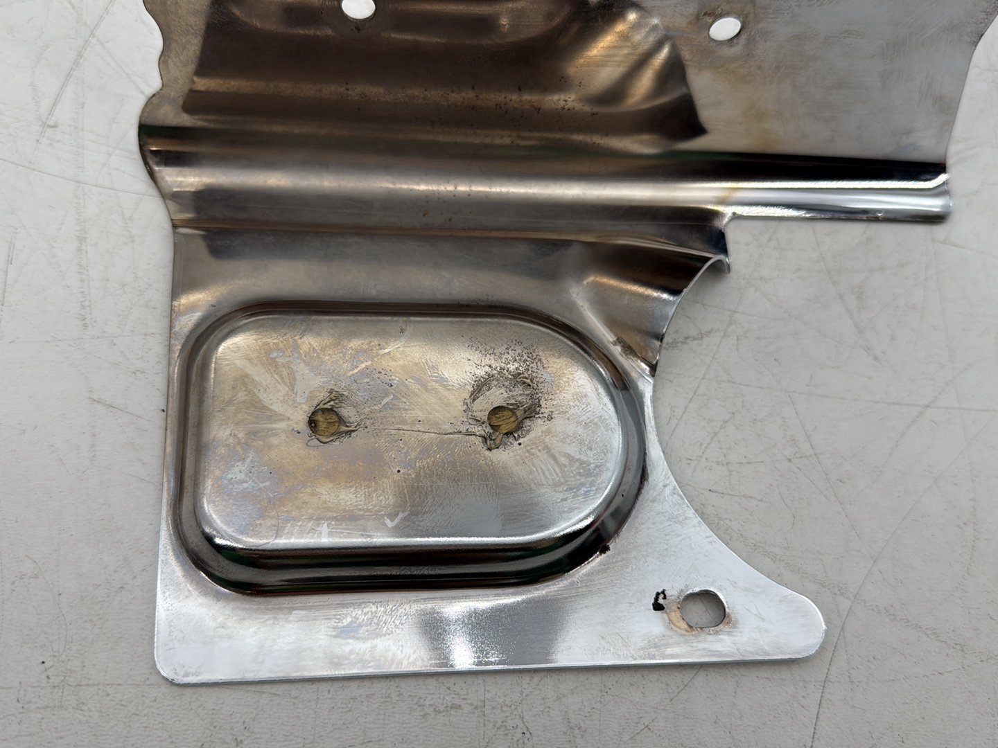1995 Harley Touring FLHTCI Electra Glide Classic OEM Oil Pump Chrome Cover Kit