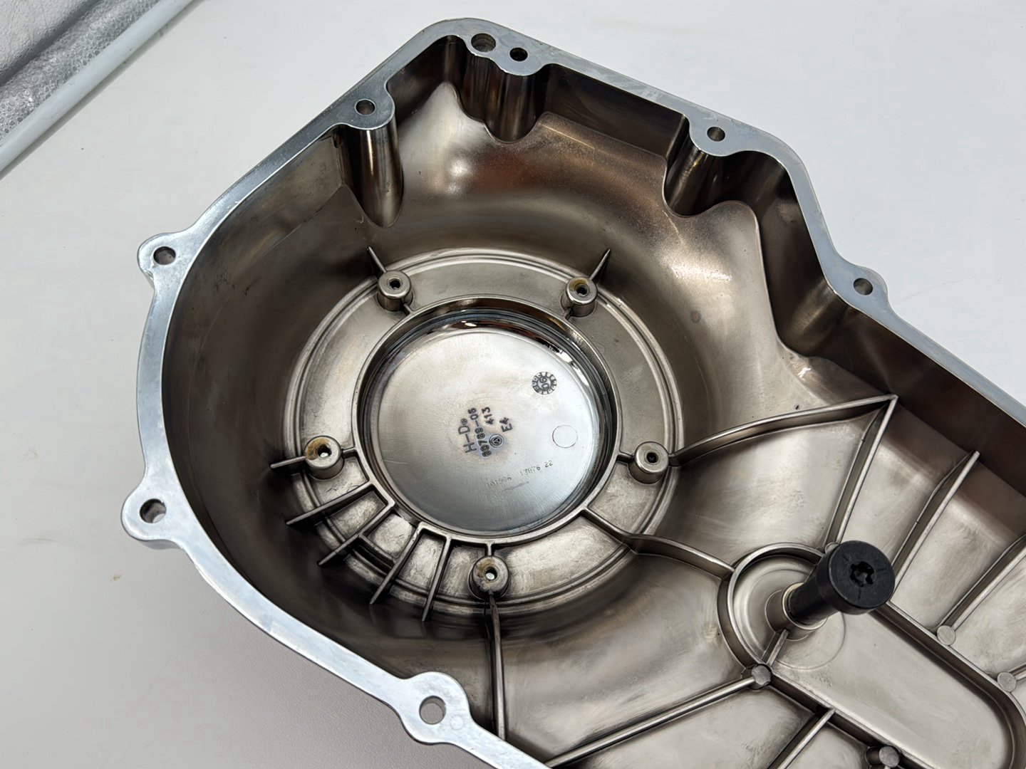 2007 Harley Softail Heritage Classic FLSTC OEM Outer Primary Clutch Cover