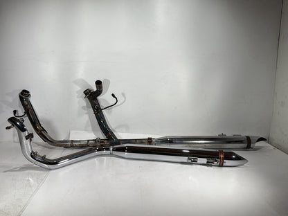2008 Harley Touring FLHTCU Electra Glide Ultra OEM Exhaust Header Pipes Muffler