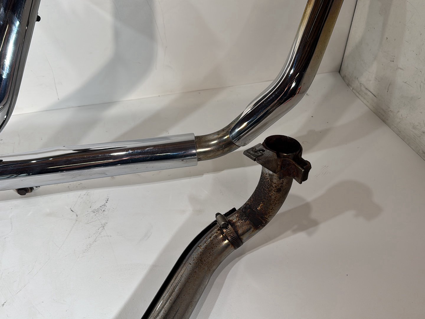 1984 - 1998 Harley-Davidson Touring Electra Glide Classic Exhaust Header Pipes Muffler