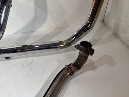 1984 - 1998 Harley-Davidson Touring Electra Glide Classic Exhaust Header Pipes Muffler