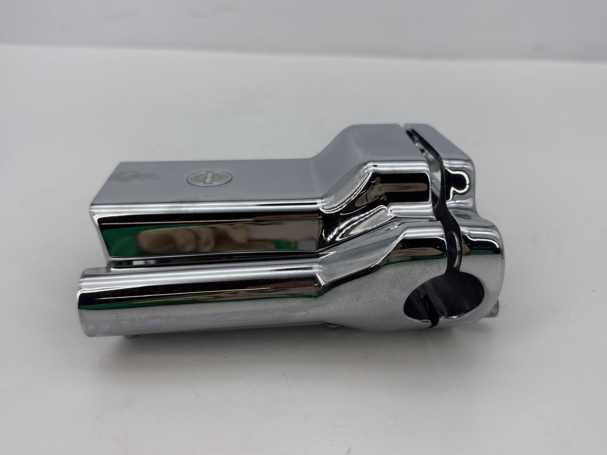 2003 Harley Sportster XL1200C Anniversary Front Handlebar Riser Top Clamp Chrome