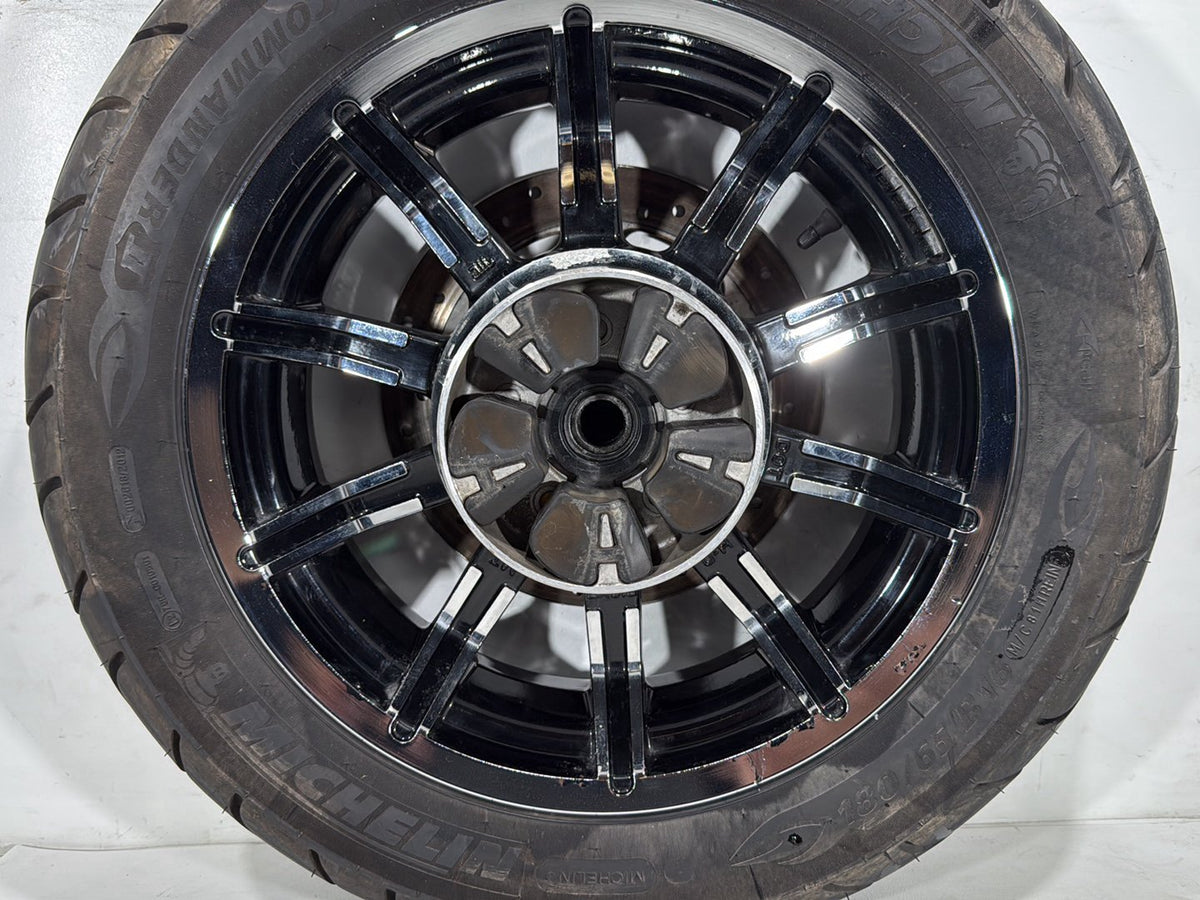 2016 Harley Electra Glide Touring Ultra OEM Rear Wheel Rim Tire 180/65B16 16"