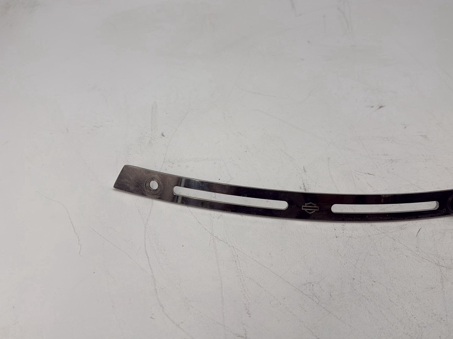 2007 Harley Touring FLHTP Electra Glide Police OEM Front Windshield Mount Trim Strip 58247-96