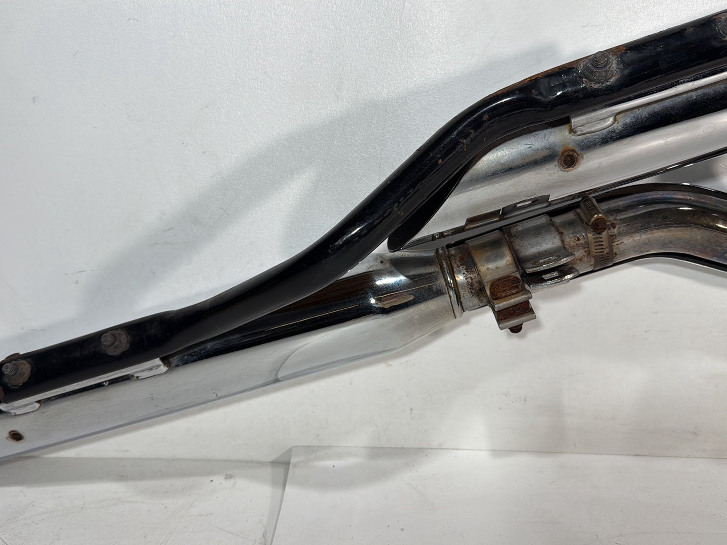 2005 Harley Dyna FXDWG Wide Glide OEM Exhaust Header Muffler Pipes Screamin Eagle