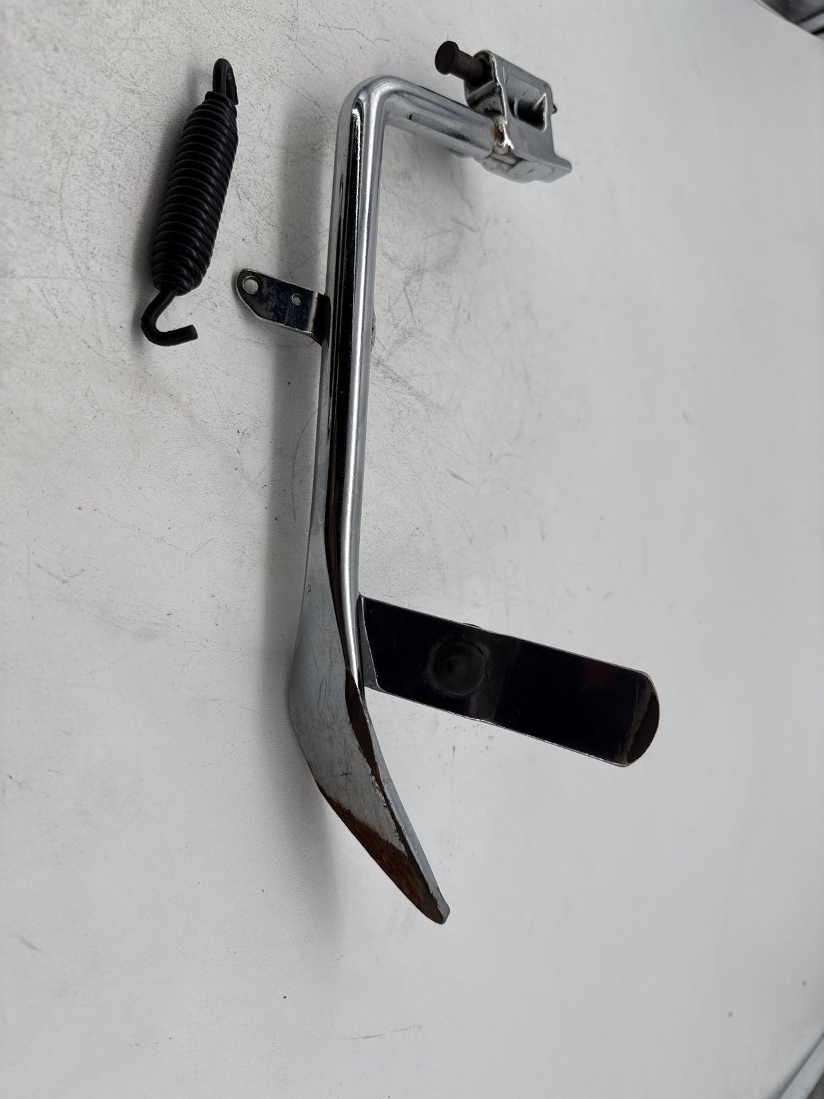 2008 Harley Softail Custom FXSTC OEM Left Side Jiffy Kick Stand & Spring