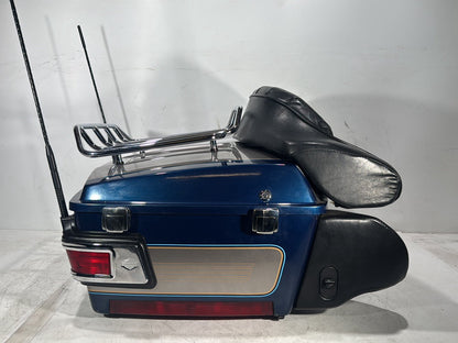 1998 Harley Touring FLHTCUI Electra Glide Ultra OEM Pass Backrest Tour Pak Luggage NOKey