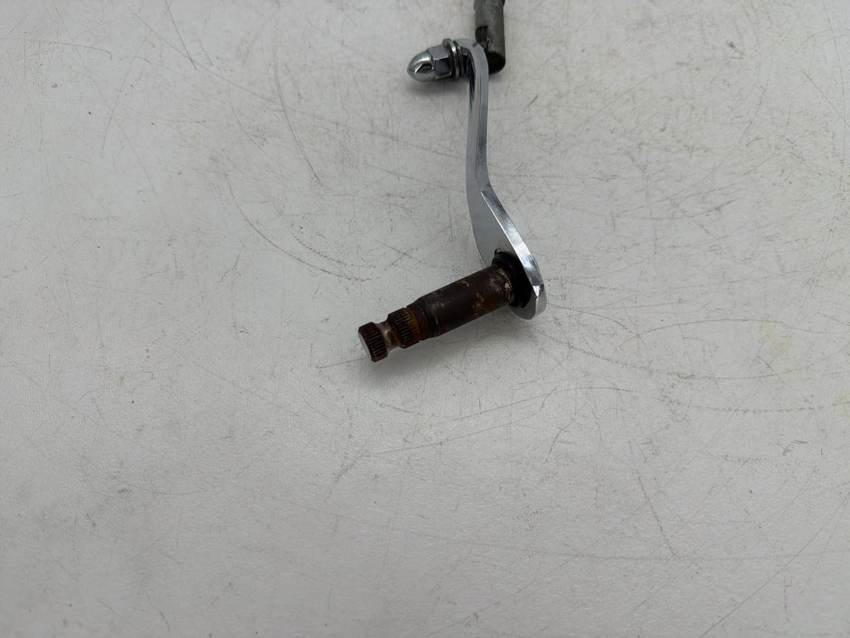 2006 Harley Softail Deuce FXSTDI OEM Gear Shifter Lever Arm w/ Rod linkage